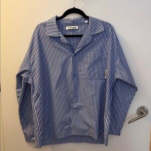 Madhappy Pajama Button Down — Sailor